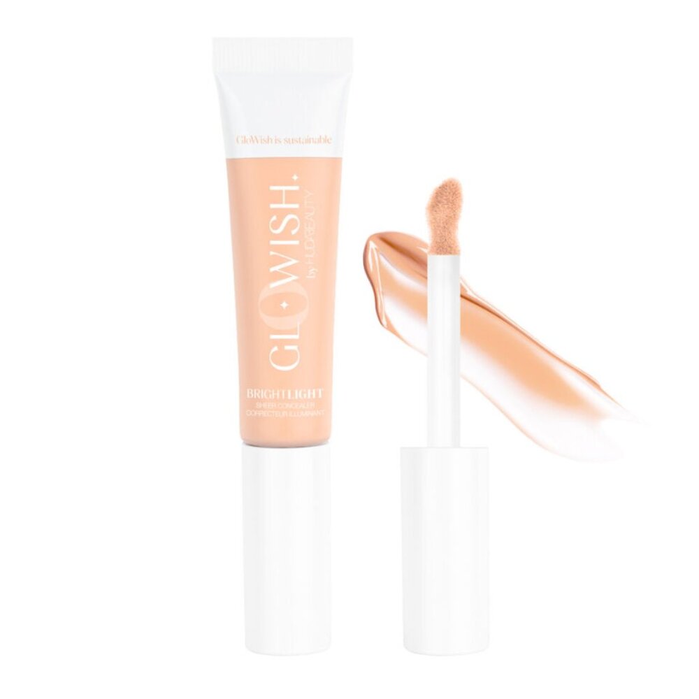 Huda Beauty GloWish Bright Light Hydrating Sheer Vegan Concealer in Light 03